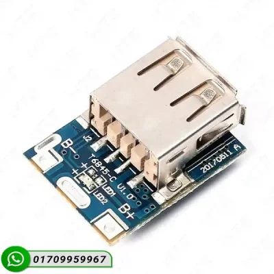 USB 5V 1A Mini Power Bank Module & Boost Converter Circuit
