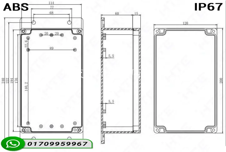 cctv cable junction box