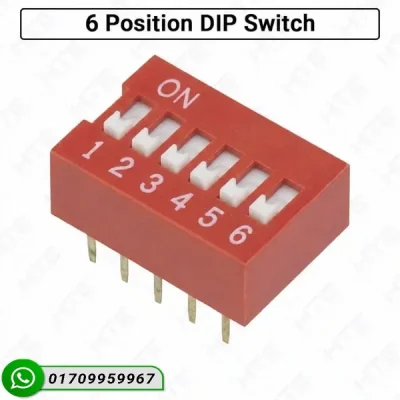 DIP 6 Position Switch