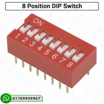 DIP 8 Position Switch