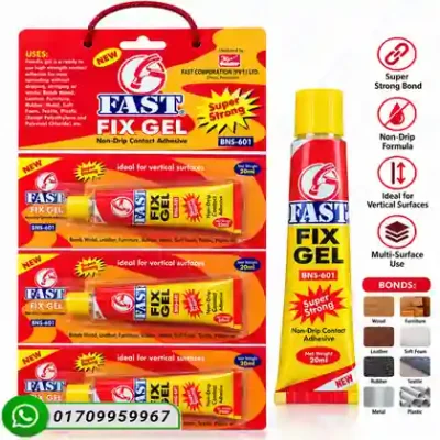 Fast Fix Gel Non-Drip Adhesive BNS-601 Super Strong Glue (20ml)